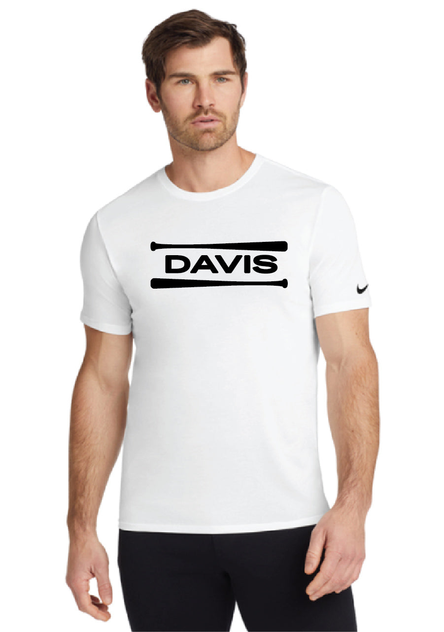 Davis Softball Nike Adult Swoosh Sleeve rLegend Tee