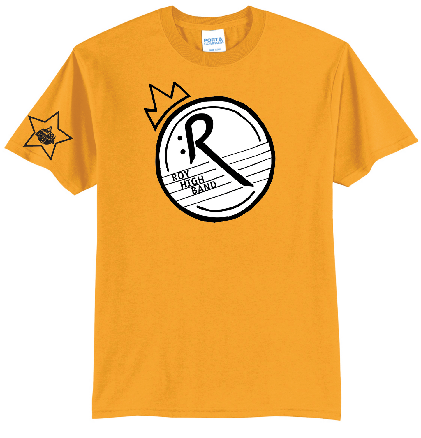 Roy High - Mountain Star T-shirt 50/50 Blend