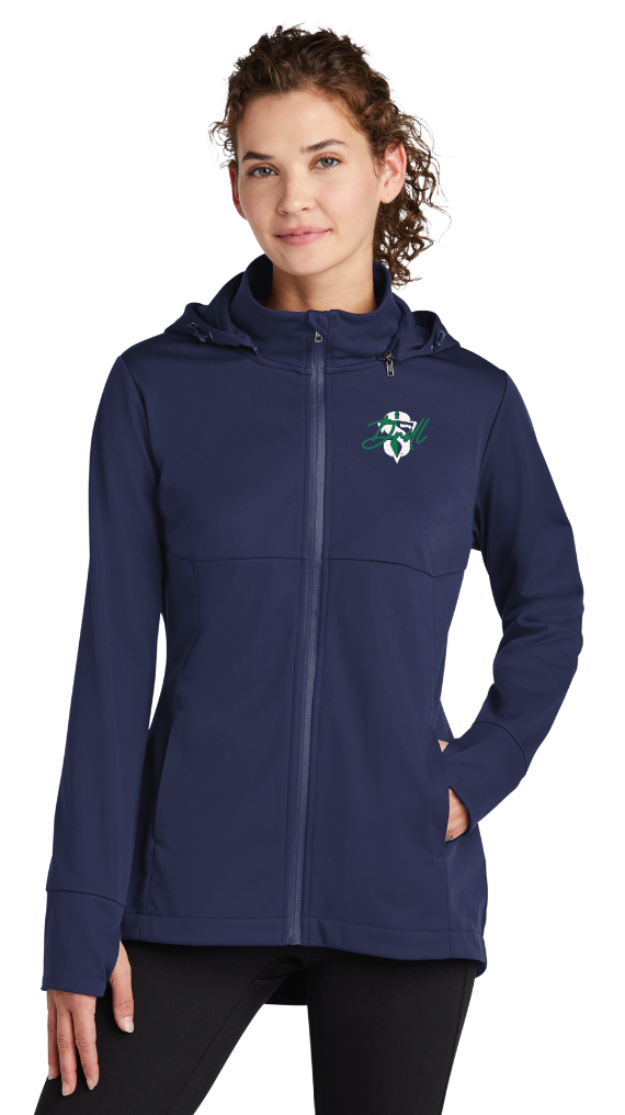 Syracuse Drill - Sport-Tek® Women's Hooded Soft Shell Jacket