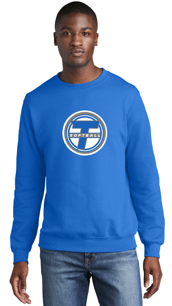 Timberline Softball - Port & Co™ Core Fleece Crewneck Sweatshirt
