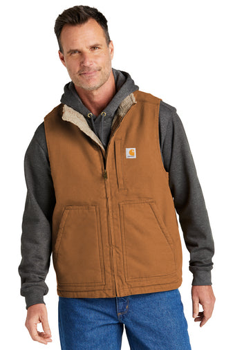WSD Carhartt® Sherpa-Lined Mock Neck Vest