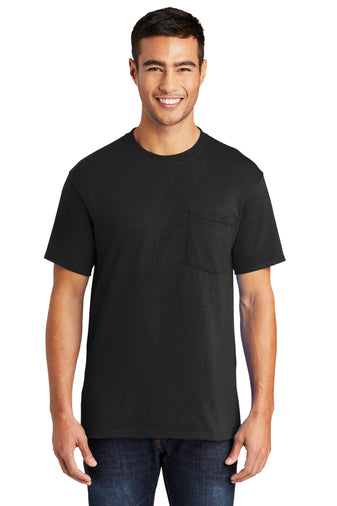 WSD Port & Company® Core Blend Pocket T-Shirt