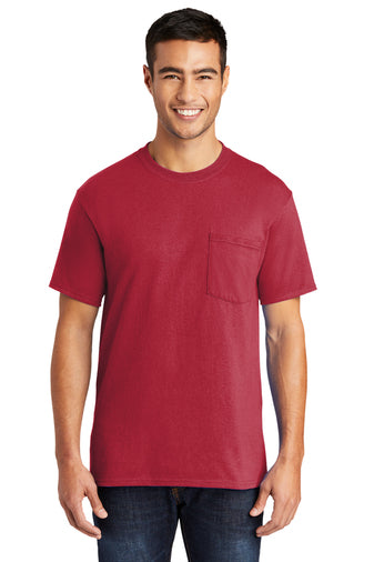 WSD Port & Company® Core Blend Pocket T-Shirt