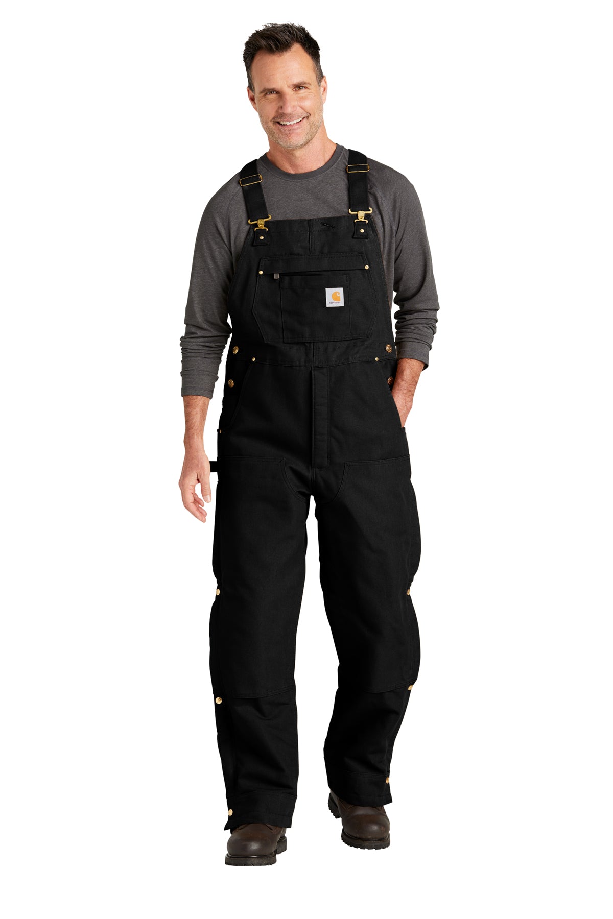 WSD Carhartt® Firm Duck Insulated Bib Overalls