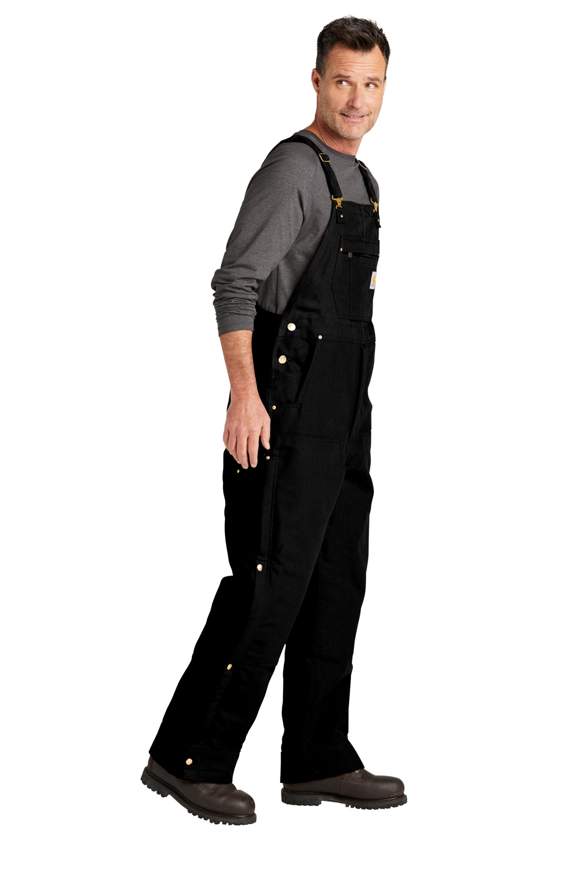 WSD Carhartt® Firm Duck Insulated Bib Overalls