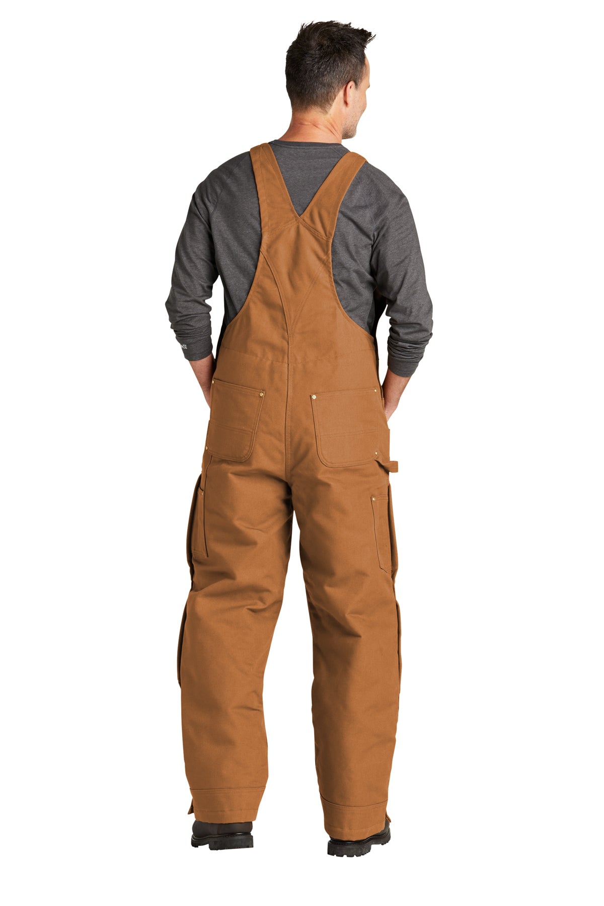 WSD Carhartt® Firm Duck Insulated Bib Overalls