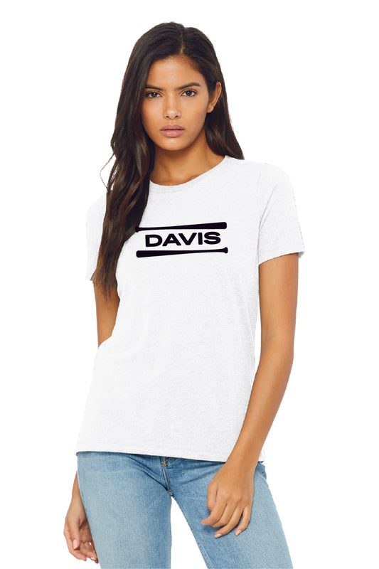 Davis Softball BELLA+CANVAS® Women’s Relaxed Triblend Tee