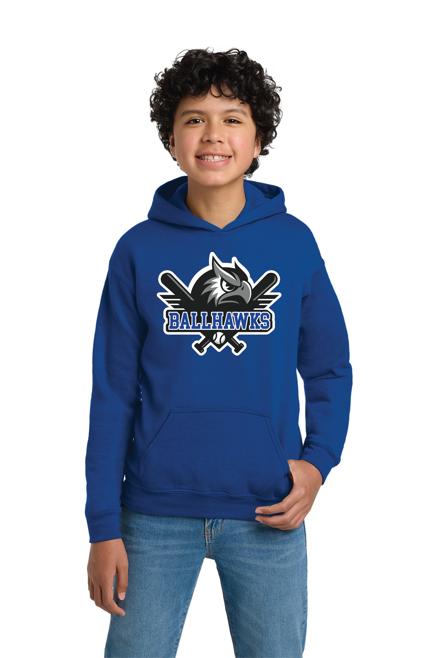 Ballhawks Baseball  Youth Gildan® - Heavy Blend™ Hooded Sweatshirt