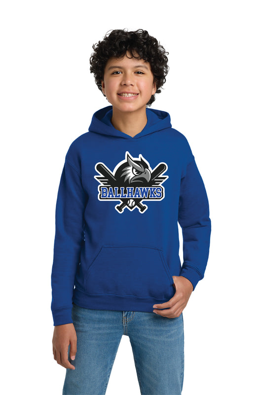 Ballhawks Baseball  Youth Gildan® - Heavy Blend™ Hooded Sweatshirt