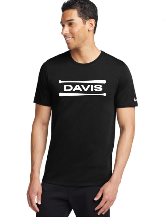Davis Softball Nike Adult Swoosh Sleeve rLegend Tee