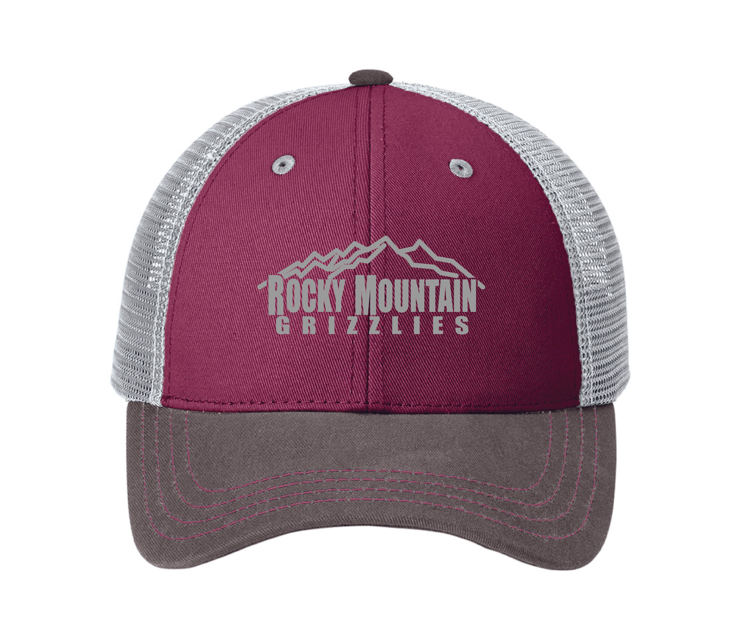 RMJH District ® Tri-Tone Mesh Back Cap