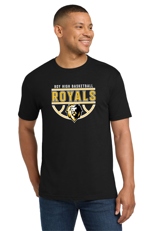 Roy Basketball Next Level Apparel® Unisex CVC Tee