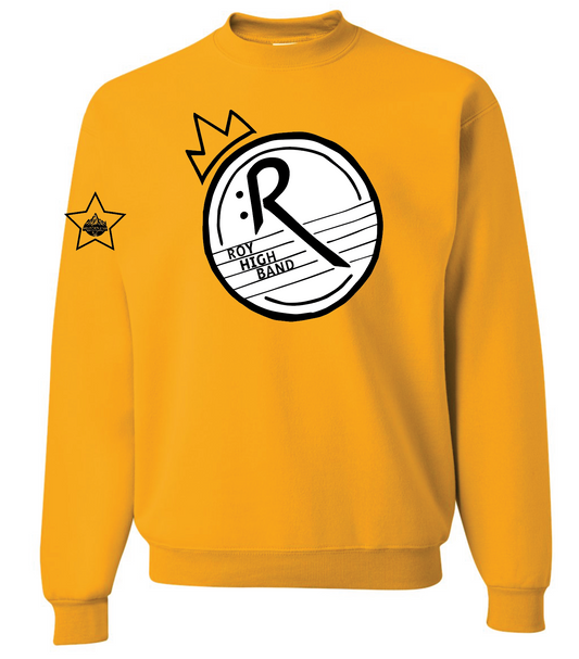 Roy High - Mountain Star Crew Neck Sweatshirt 50/50 Blend