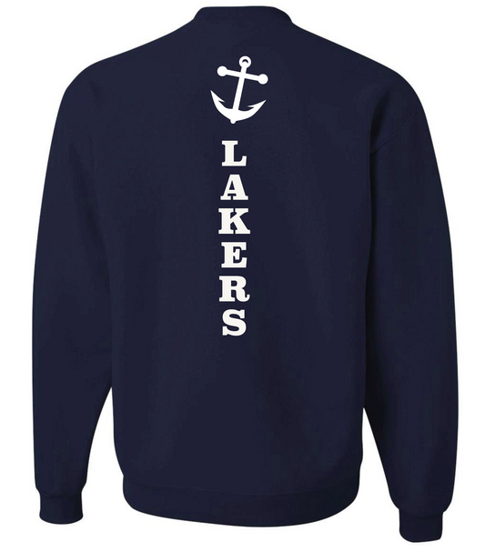 Bonneville High - Mountain Star Crew Neck Sweatshirt 50/50 Blend