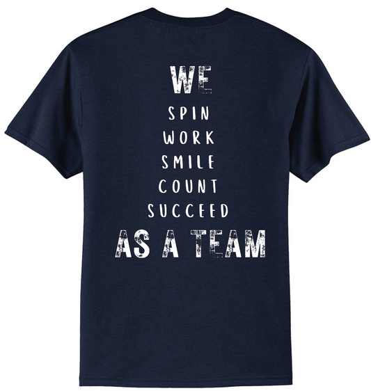 Bonneville High - Mountain Star Color Guard 50/50 Blend T-shirt