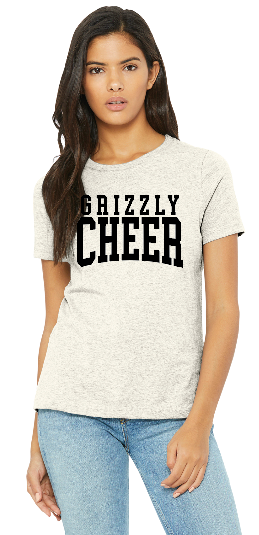 Rocky Cheer - BELLA+CANVAS® Women’s Relaxed CVC Tee