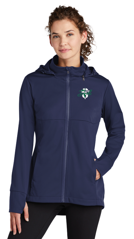 Syracuse Drill - Sport-Tek® Women's Hooded Soft Shell Jacket