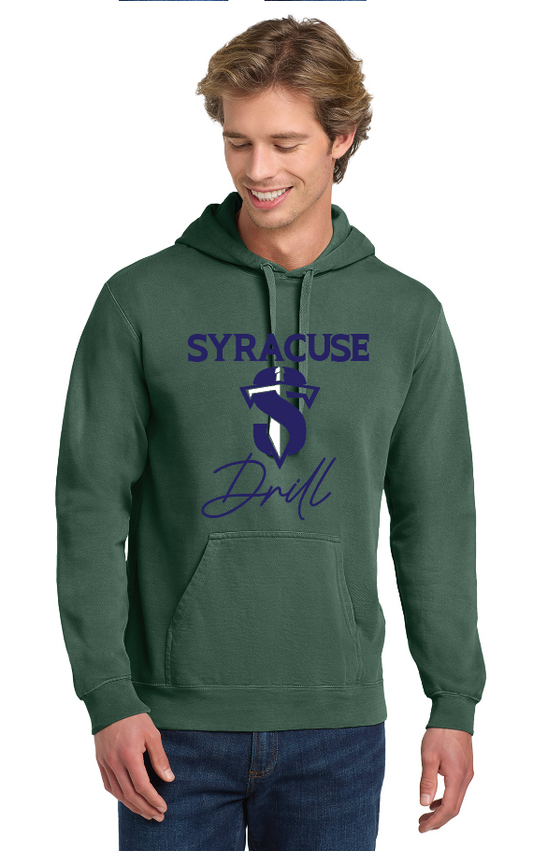 Syracuse Drill - Comfort Colors® Ring Spun Hooded Sweatshirt