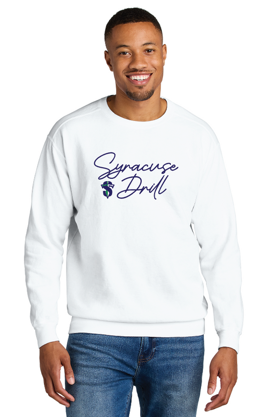 Syracuse Drill - Comfort Colors® Ring Spun Crewneck Sweatshirt