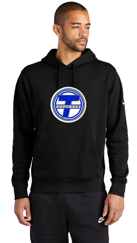 Timberline Softball - Nike Club Fleece Sleeve Swoosh Pullover Hoodie