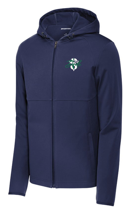 Syracuse Drill - Sport-Tek® Mens Hooded Soft Shell Jacket