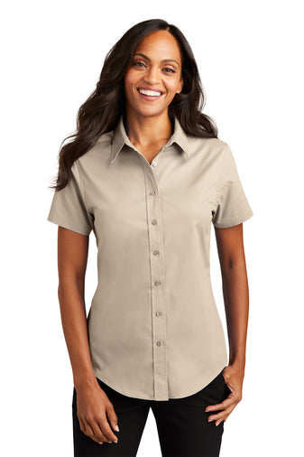 WSD Women's Port Authority® Short Sleeve Easy Care Shirt