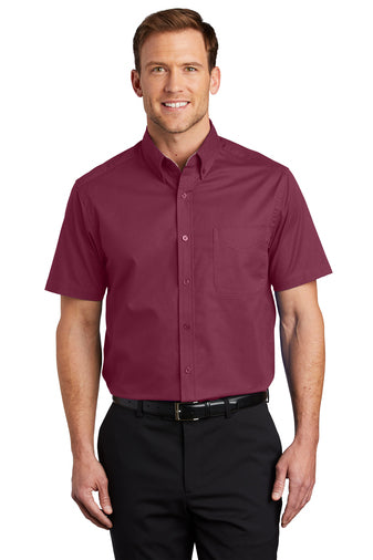 WSD Port Authority® Short Sleeve Easy Care Twill Shirt