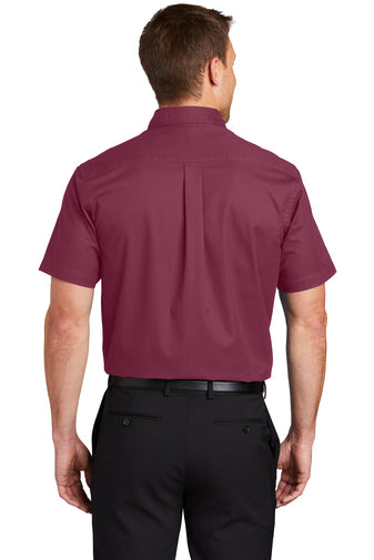 WSD Port Authority® Short Sleeve Easy Care Twill Shirt