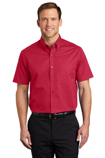 WSD Port Authority® Short Sleeve Easy Care Twill Shirt