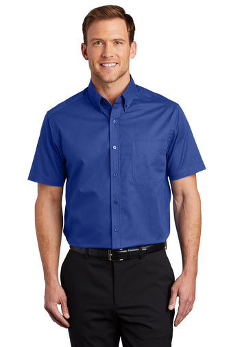 WSD Port Authority® Short Sleeve Easy Care Twill Shirt