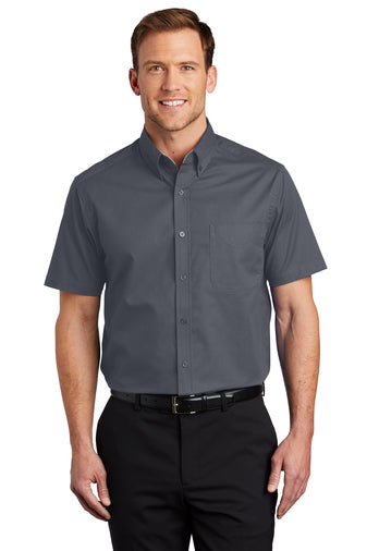 WSD Port Authority® Short Sleeve Easy Care Twill Shirt