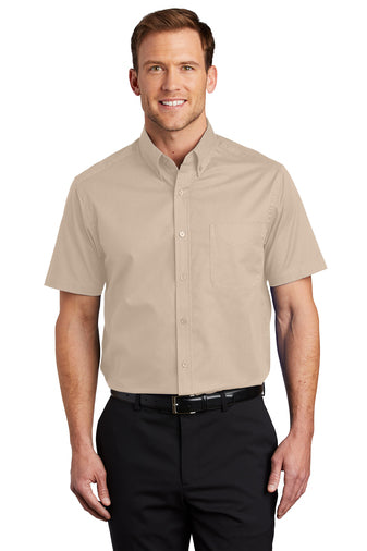 WSD Port Authority® Short Sleeve Easy Care Twill Shirt