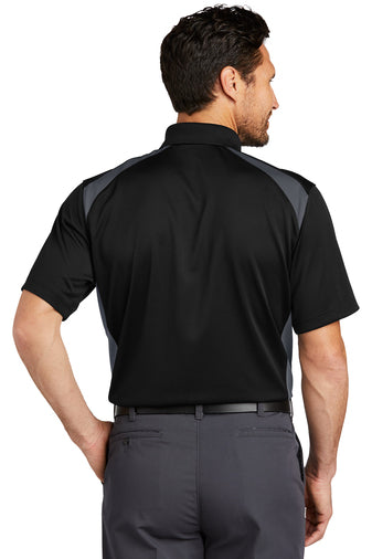 WSD CornerStone® Select Snag-Proof Two Way Colorblock Pocket Polo