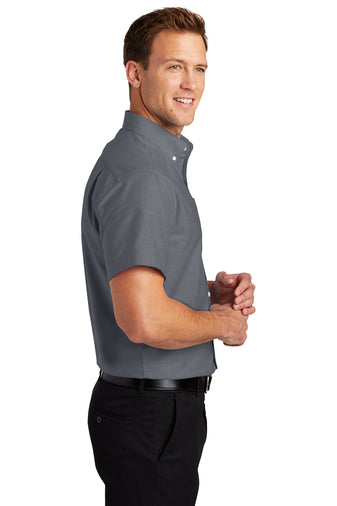 WSD Mens Port Authority® Short Sleeve SuperPro™ Dress Shirt